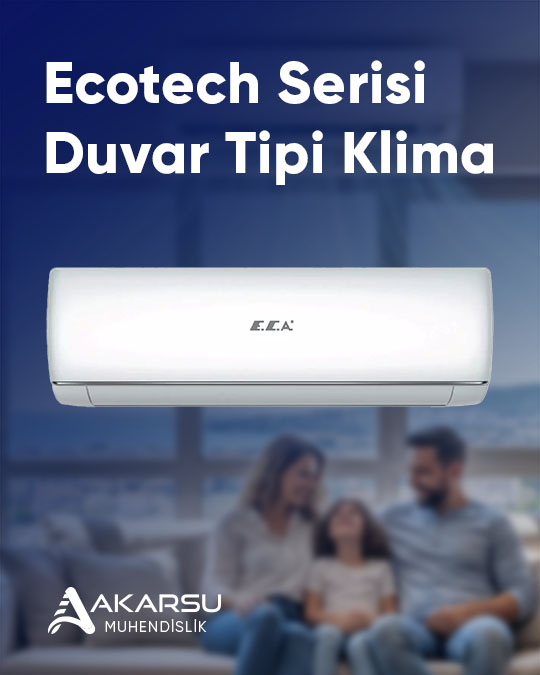 Antalya ECA Duvar Tipi Klimalar - ECA SEREL Yetkili Bayii ve servis